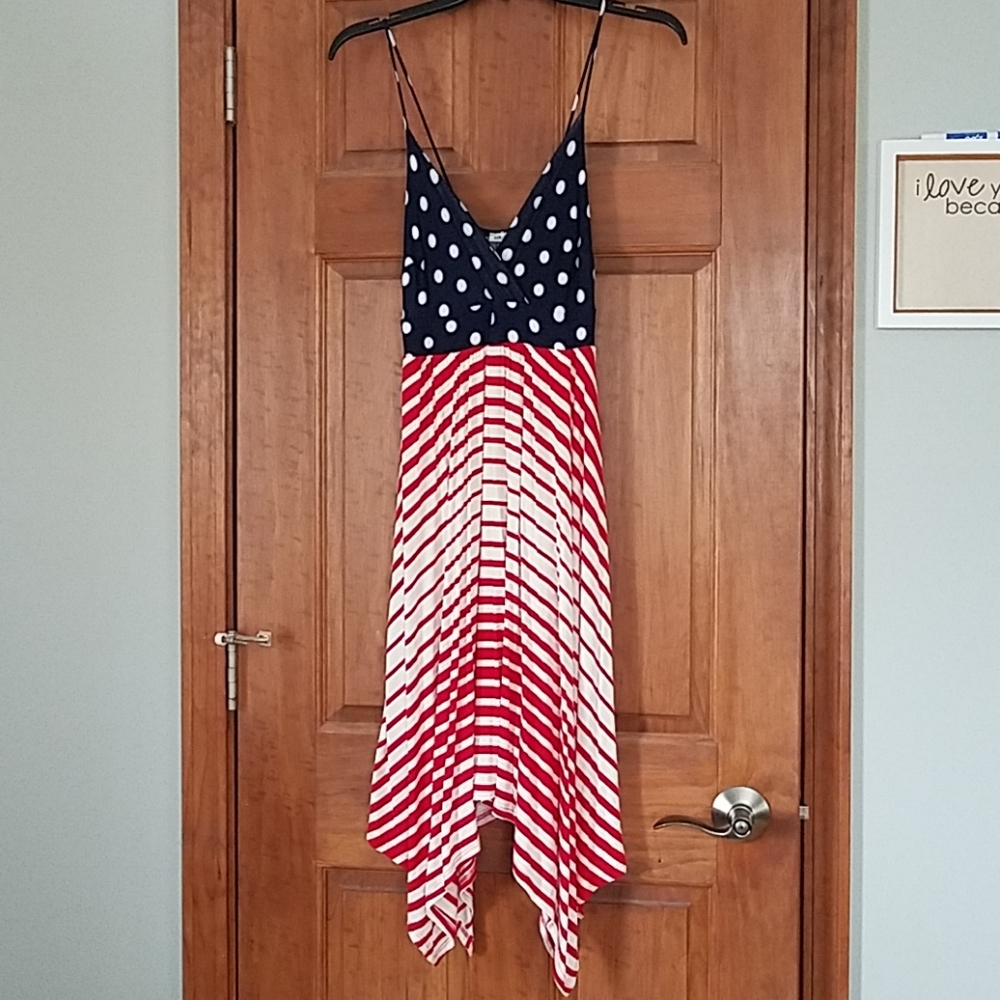 Never worn stars and stripes dress